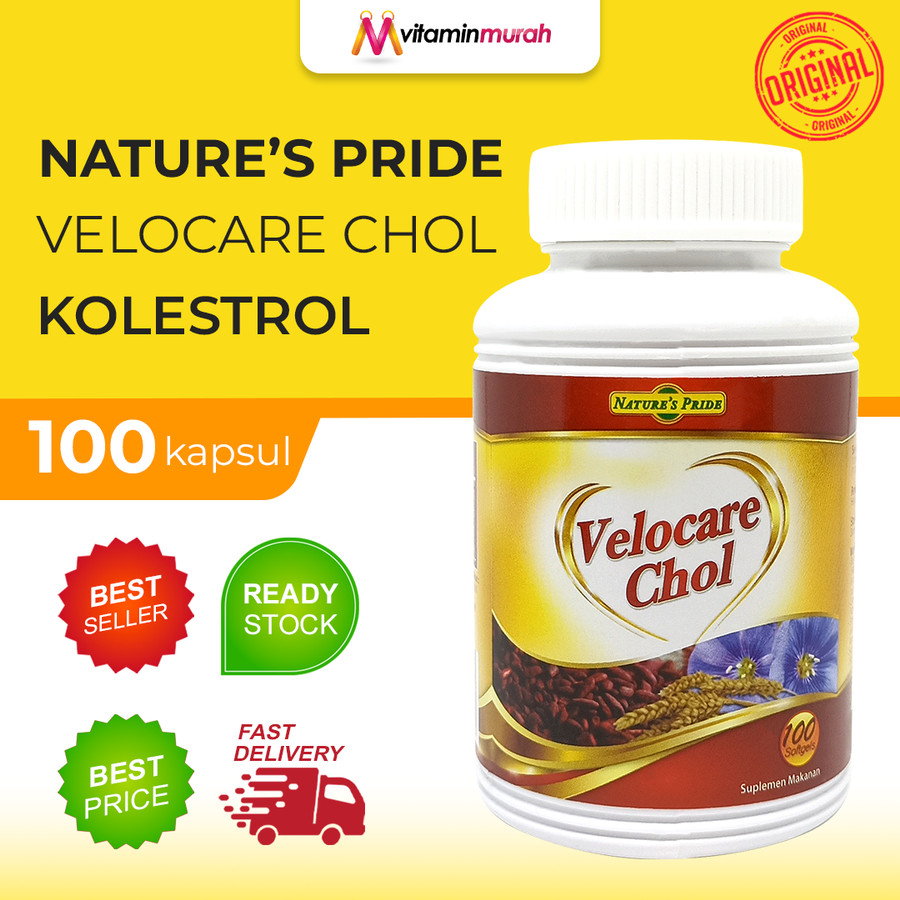 NATURE’S PRIDE VELOCARE CHOL ISI 100 SOFTGELS-1 (new)