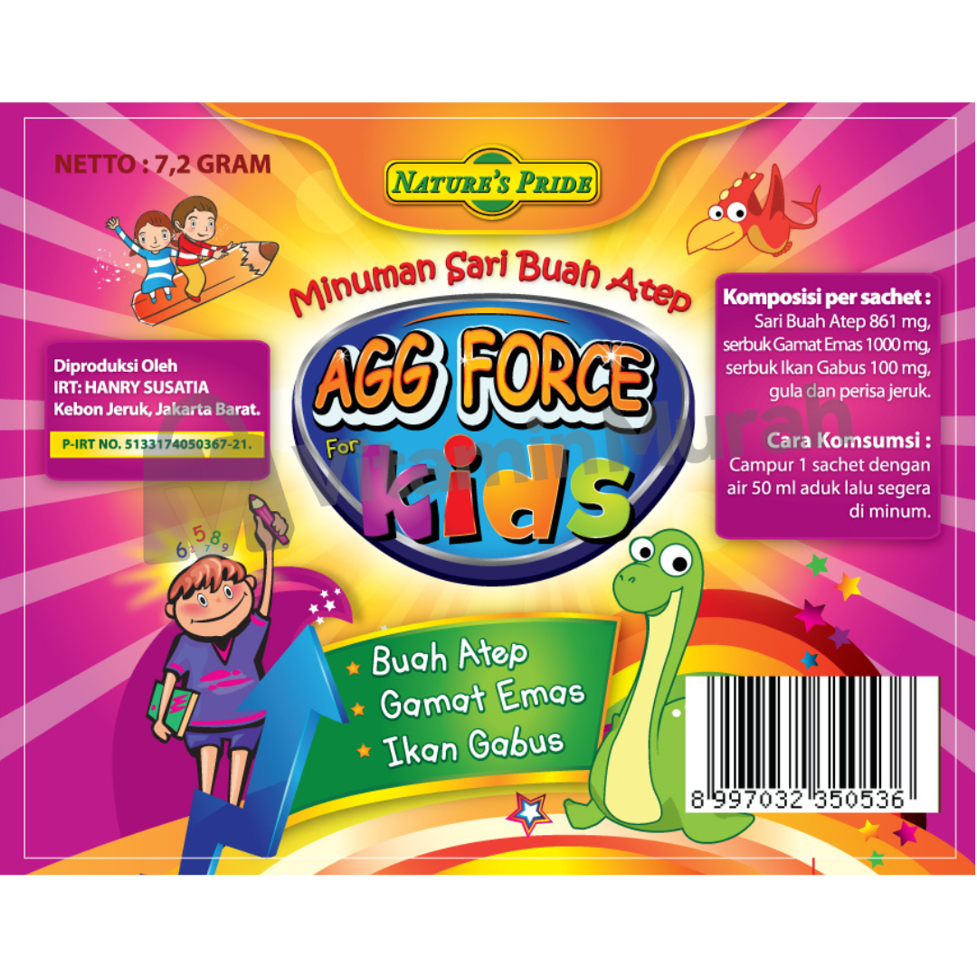 NATURE'S PRIDE AGG FORCE KIDS - Gambar 2
