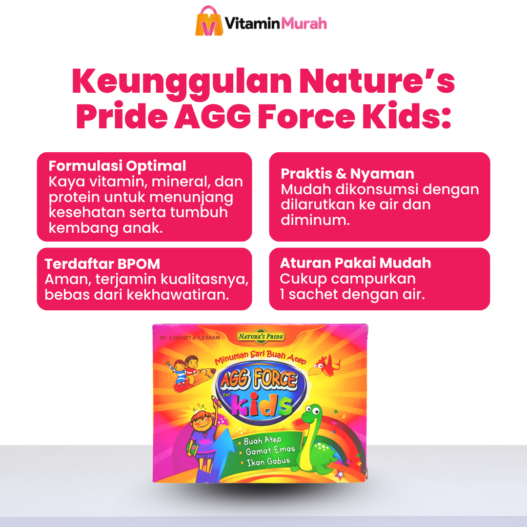 NATURE'S PRIDE AGG FORCE KIDS - Gambar 4