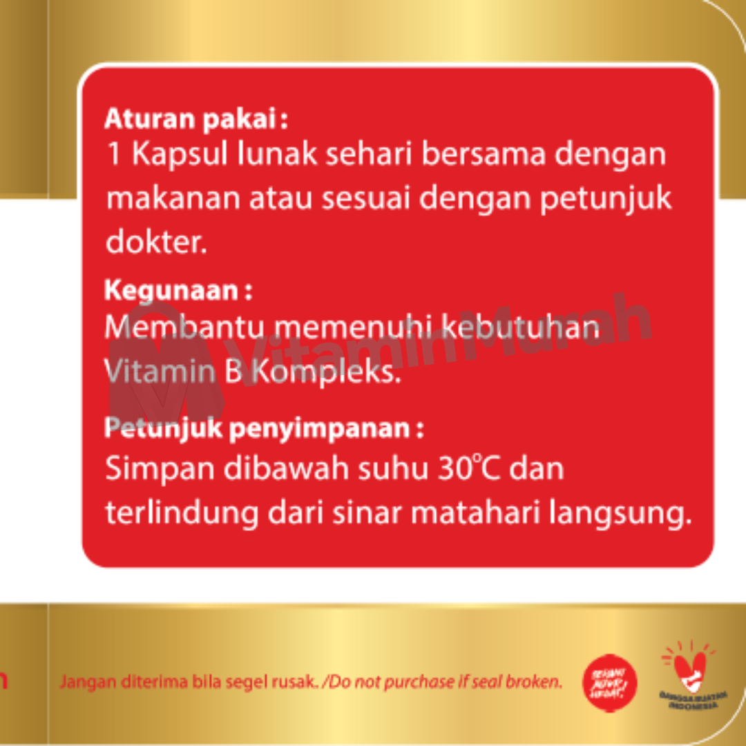 ULTI PRIDE B COMPLEX GOLD - Gambar 4