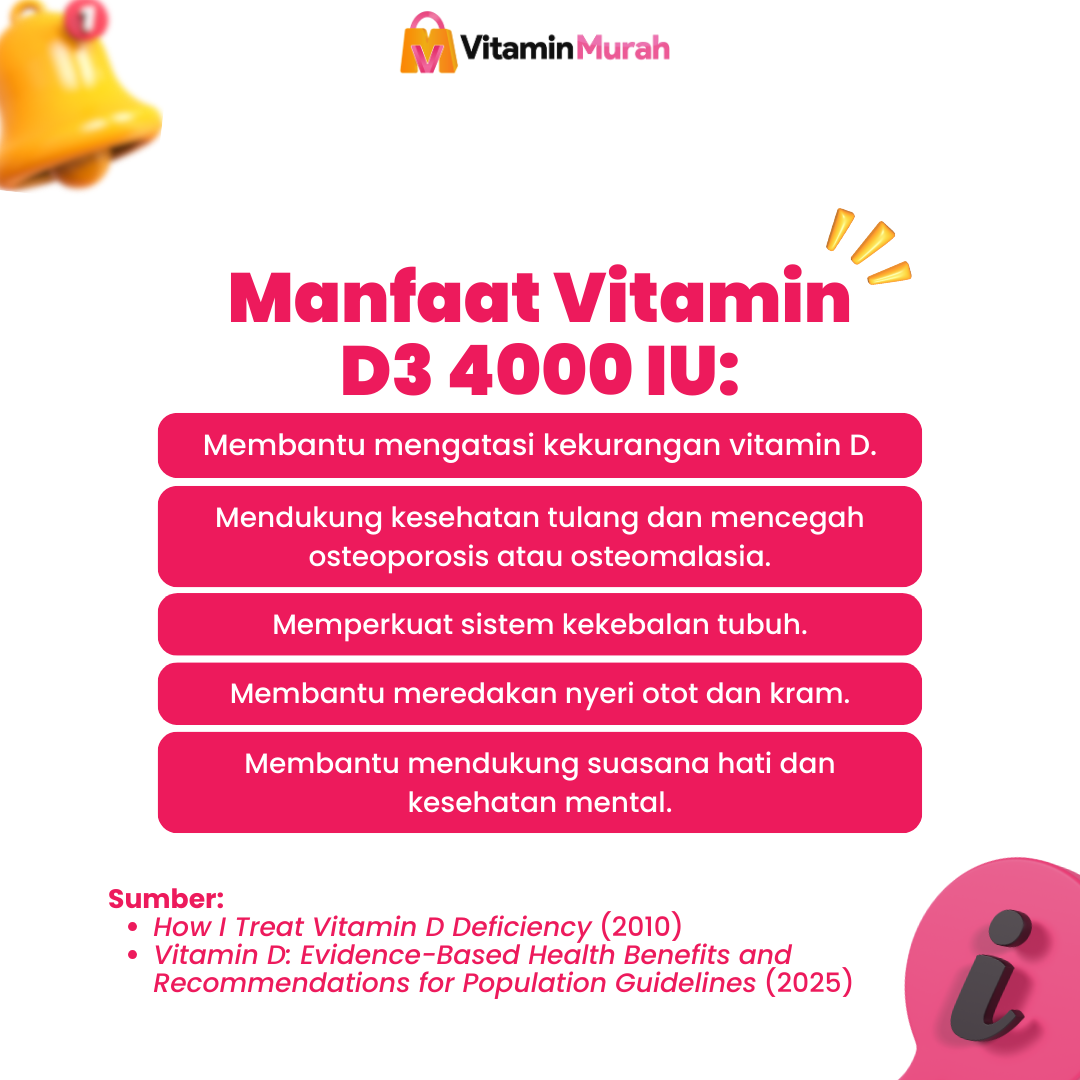 NATURE'S PRIDE VITAMIN D3 4000 IU - Gambar 5