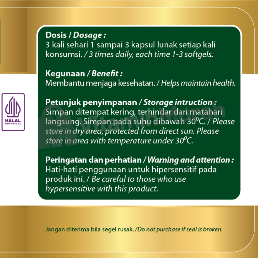 ULTI PRIDE HABBATUSSAUDA 550 MG - Gambar 4