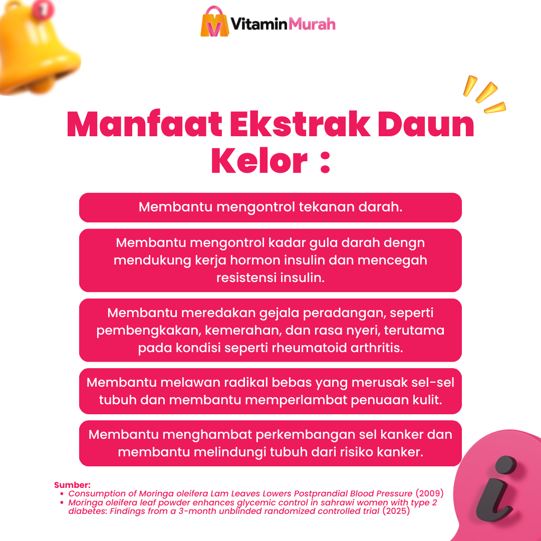 NATURE'S PRIDE EKSTRAK DAUN KELOR - Gambar 5