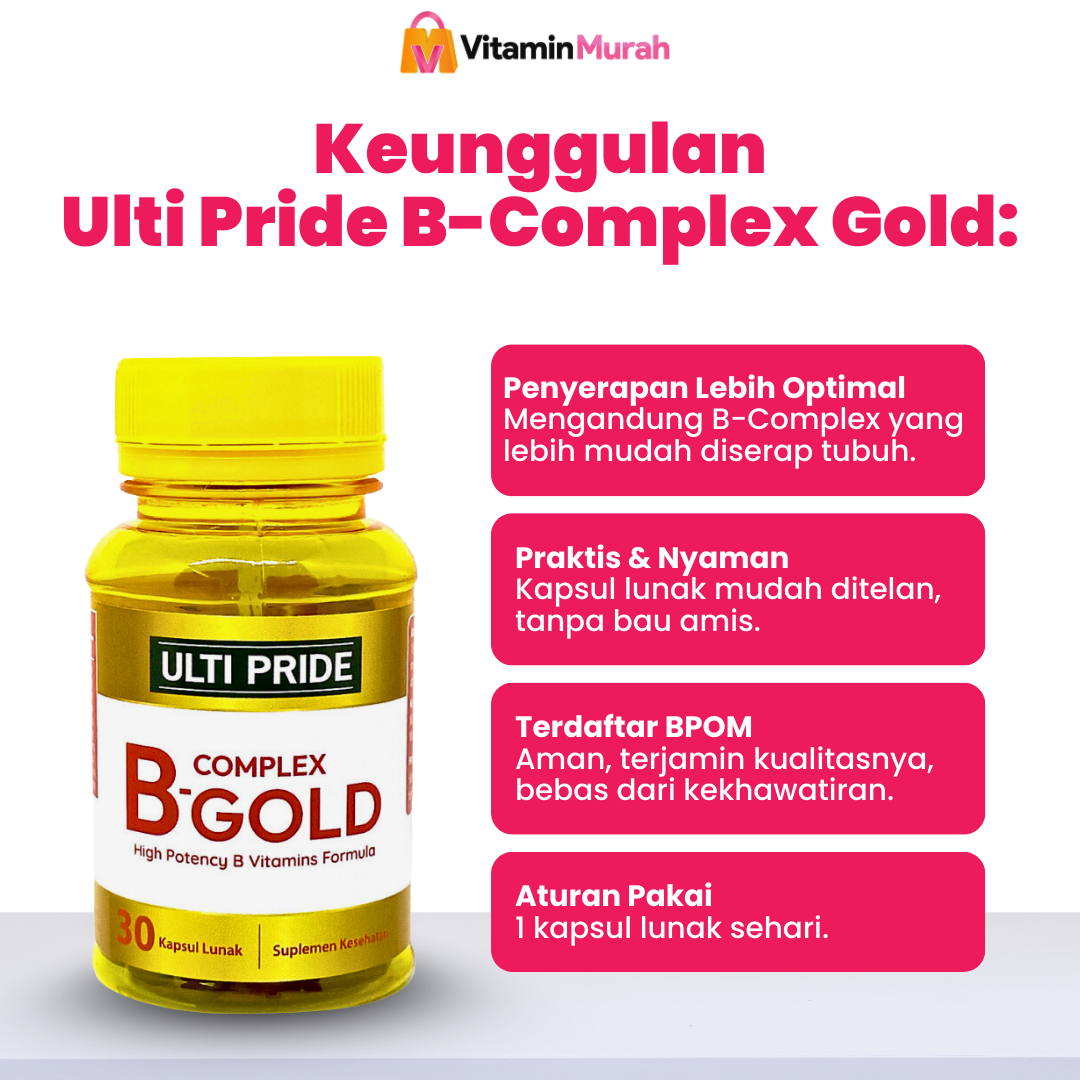ULTI PRIDE B COMPLEX GOLD - Gambar 6