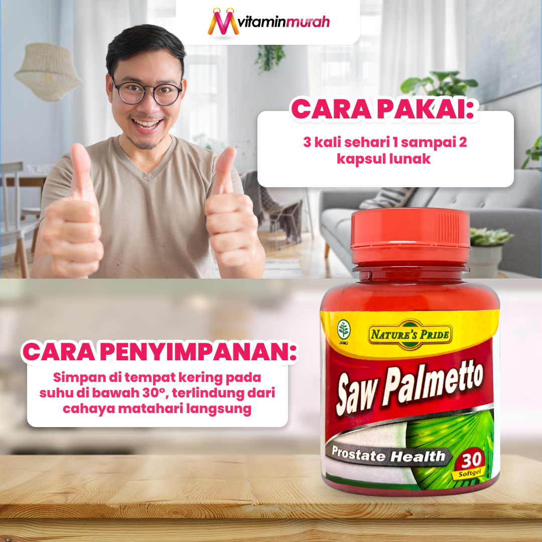 NATURE'S PRIDE SAW PALMETTO - Gambar 7