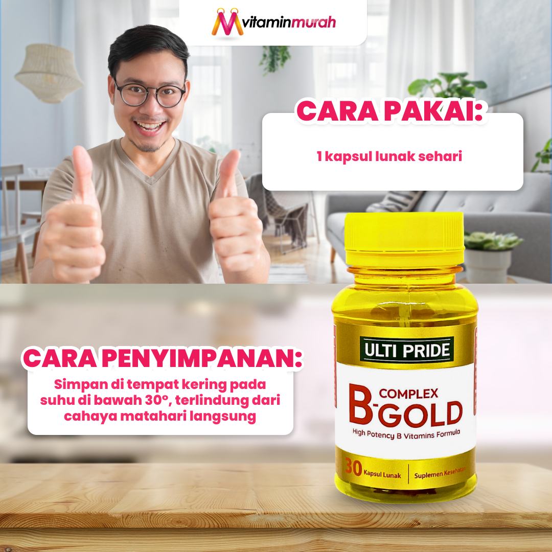 ULTI PRIDE B COMPLEX GOLD - Gambar 7