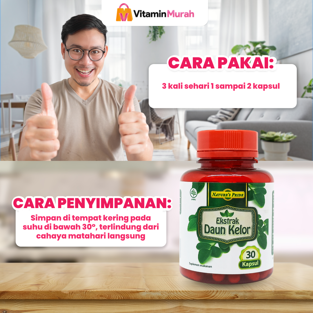 NATURE'S PRIDE EKSTRAK DAUN KELOR - Gambar 7