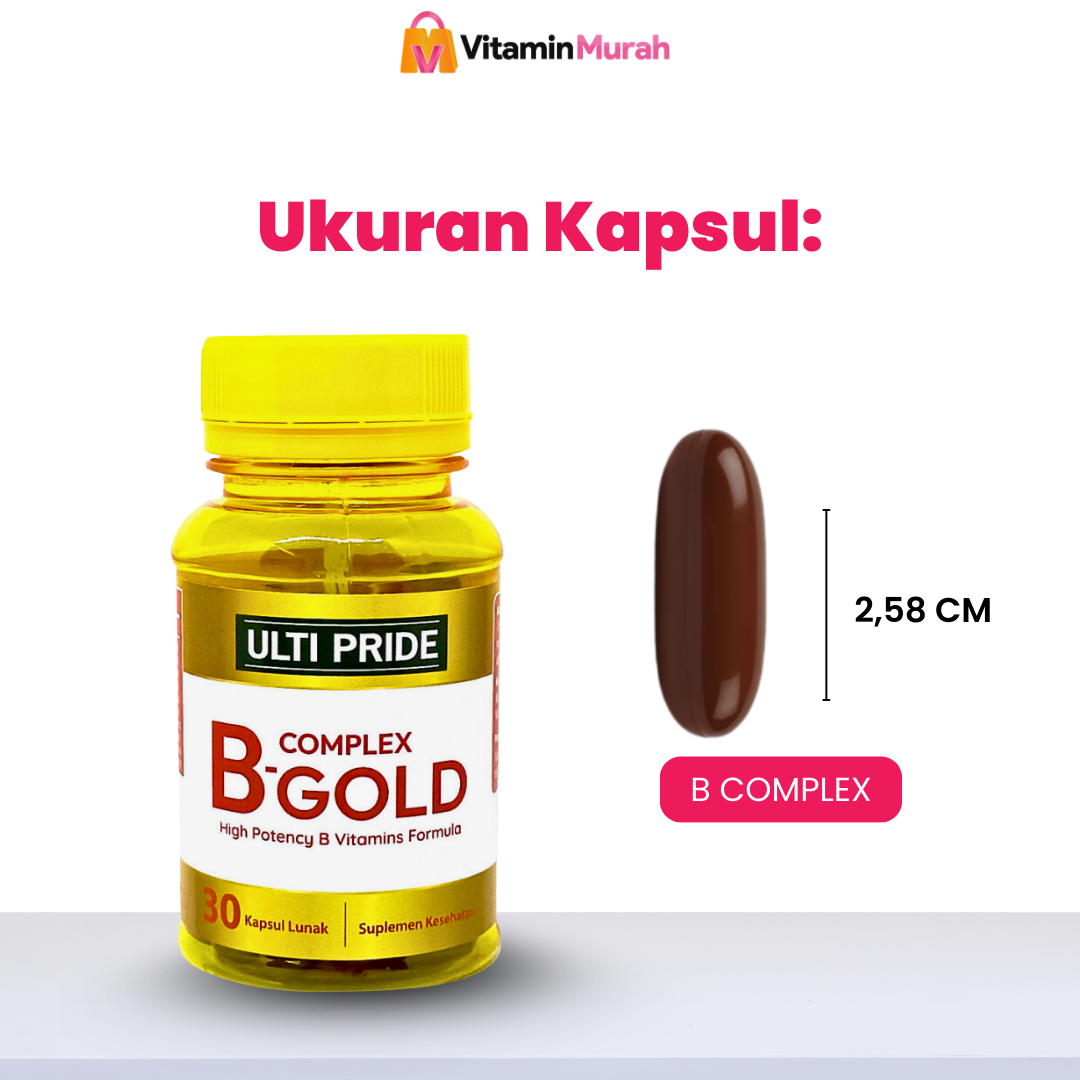 ULTI PRIDE B COMPLEX GOLD - Gambar 8