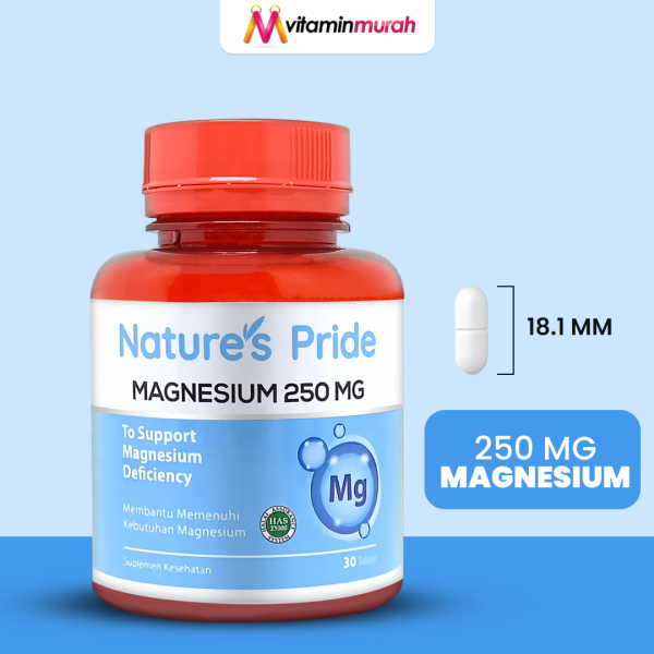 NATURE'S PRIDE MAGNESIUM 250 MG - Gambar 5