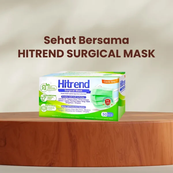 HITREND SURGICAL MASK - Gambar 4