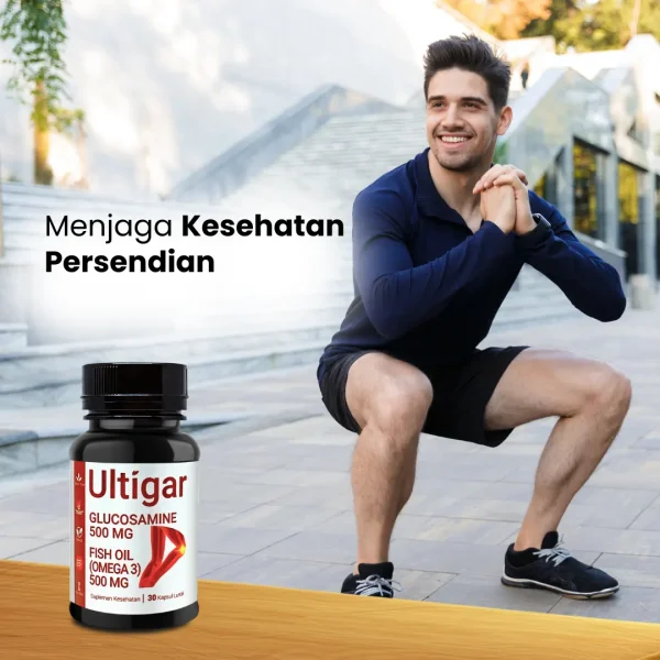 ULTIGAR GLUCOSAMINE FISH OIL 500 mg - Gambar 2