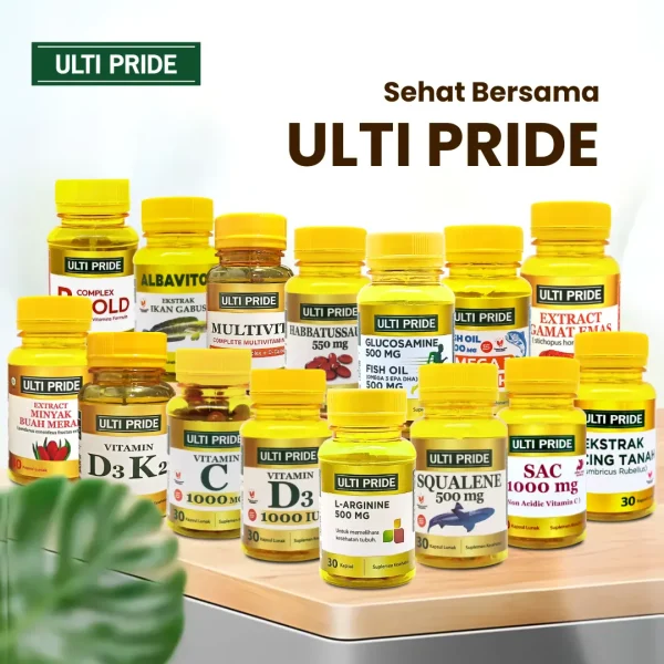 ULTI PRIDE SPIRULINA 500 MG - Gambar 4