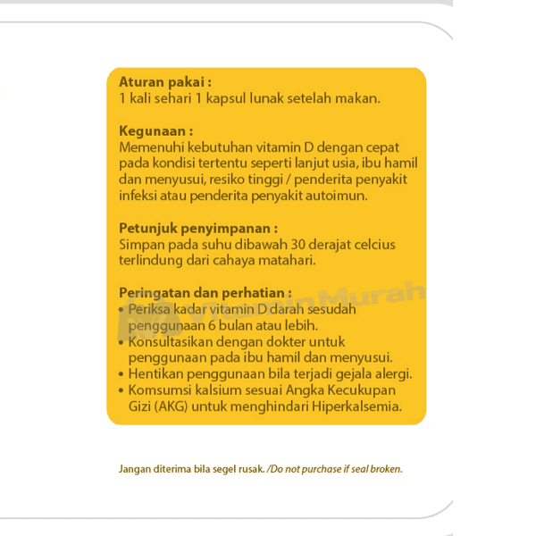 ULTIGAR VITAMIN D3 1000 IU - Image 2