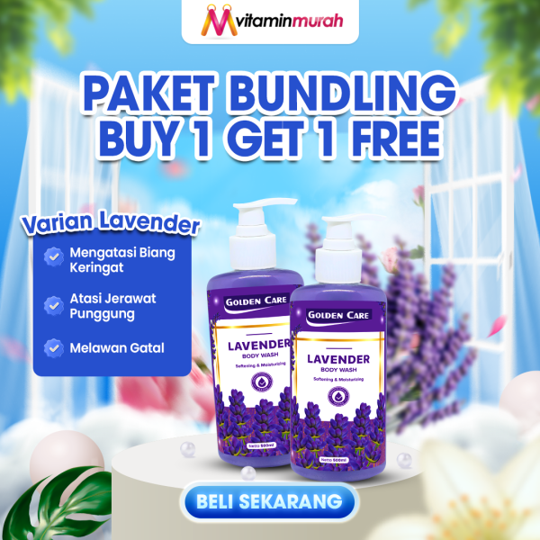 BUY 1 GET 1 GOLDEN CARE BODY WASH (STRAWBERRY, PEACH, LAVENDER)