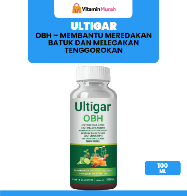 Ultigar OBH - Botol Isi 100ML - Obat Batuk OBH Ultigar