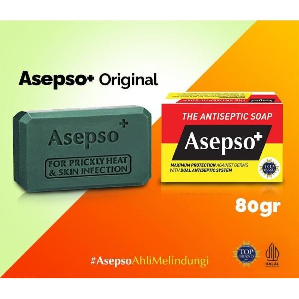 ASEPSO ANTISEPTIC SOAP 80 GR