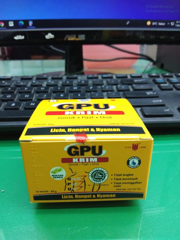 GPU KRIM LICIN HANGAT DAN NYAMAN ISI 60 GR
