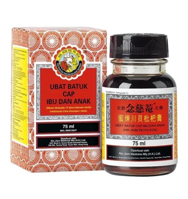 OBAT BATUK CAP IBU DAN ANAK ISI 75ML