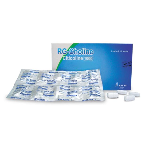 RG CHOLINE CITICOLINE 1000 1 STRIP ISI 10 KAPLET