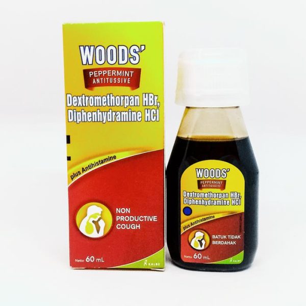 WOODS BATUK TIDAK BERDAHAK ISI 60ML
