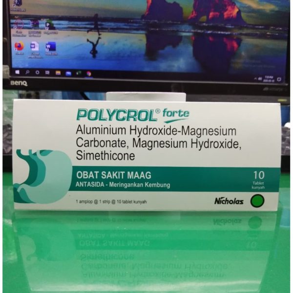POLYCROL FORTE 1 STRIP ISI 10 TABLET