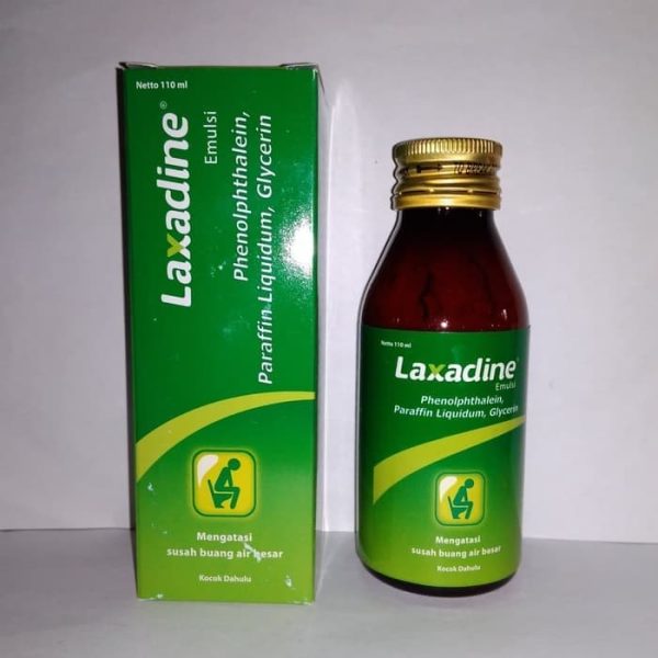 LAXADINE SYRUP MENGATASI SUSAH BUANG AIR BESAR ISI 110ML