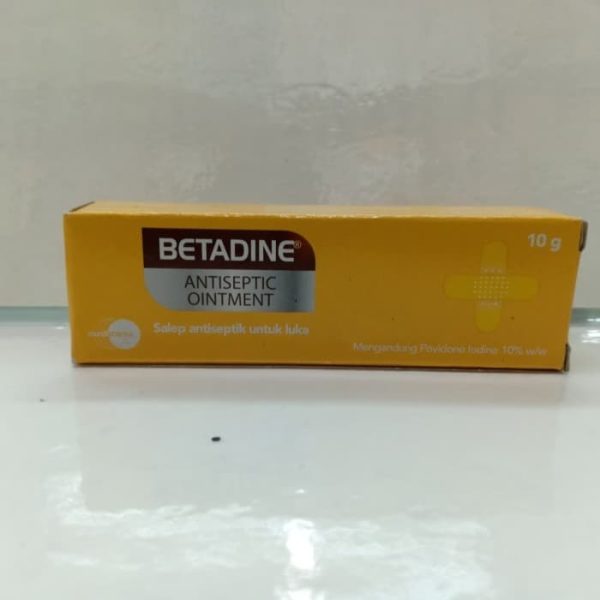BETADINE ANTISEPTIC OINTMENT SALEP LUKA ISI 10G