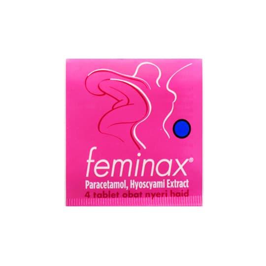 FEMINAX OBAT NYERI HAID ISI 4 TABLET