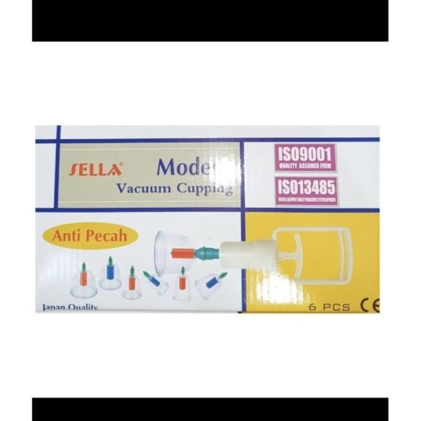 KOP ISI 6  SELLA VACUUM CUPPING  ANTI PECAH  ALAT BEKAM