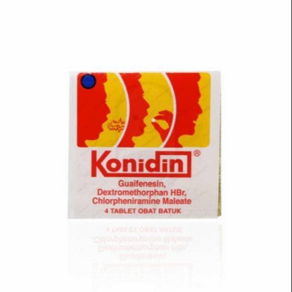 KONIDIN OBAT BATUK 1 LEMBAR ISI 4 TABLET