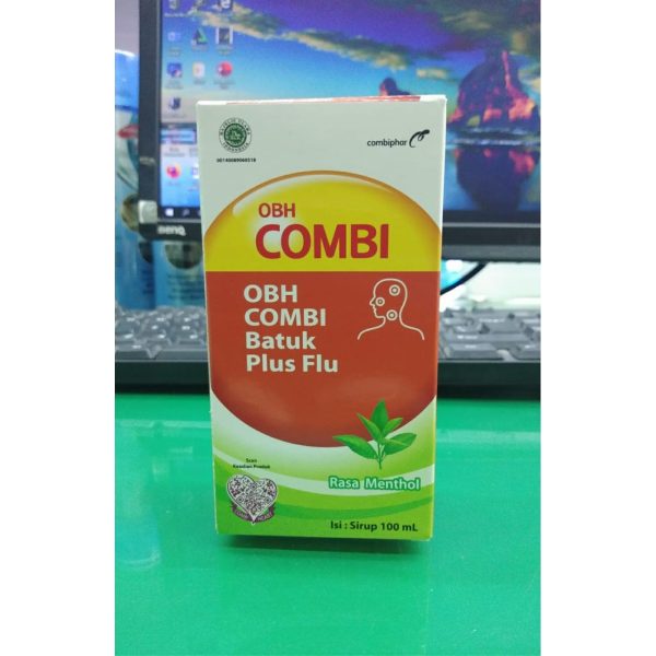 OBH COMBI BATUK PLUS FLU SIRUP RASA MENTHOL ISI 100 ML