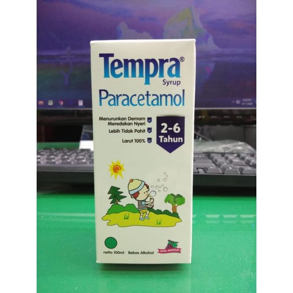 TEMPRA SYRUP PARACETAMOL 100ML