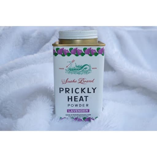 PRICKLY HEAT POWDER LAVENDER 150 G BEDAK UNTUK MENGURANGI RASA GATAL