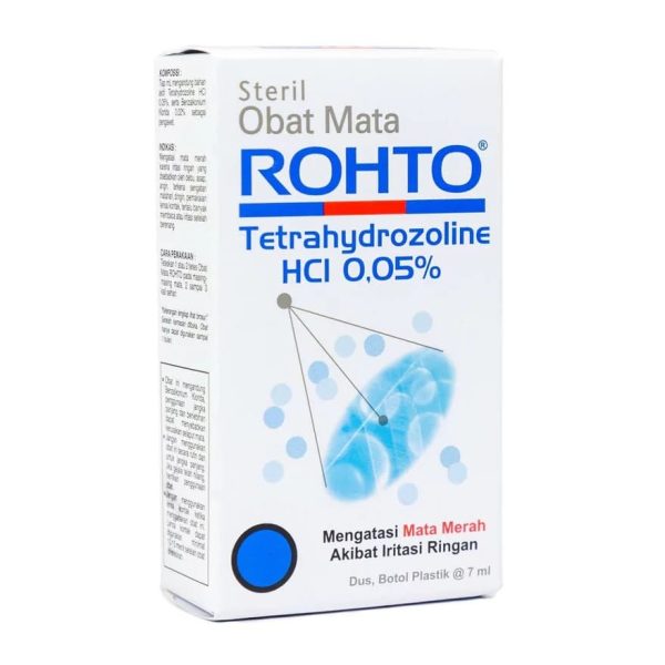 ROHTO TETES MATA TETRAHYDROZOLINE HCI 005 ISI 7ML