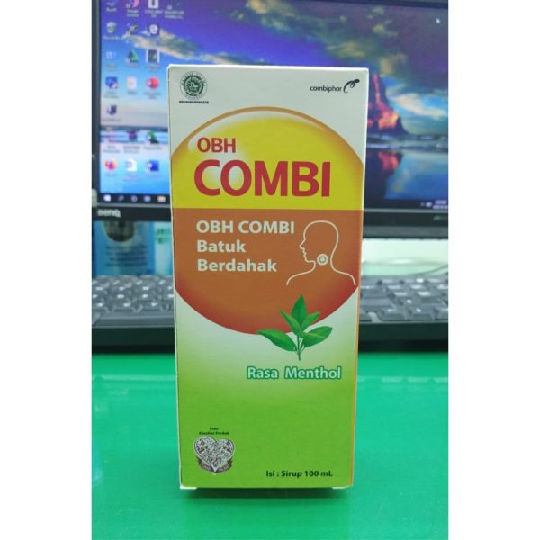OBH COMBI PLASTIK UNTUK BATUK BERDAHAK RASA MENTHOL ISI 100 ML