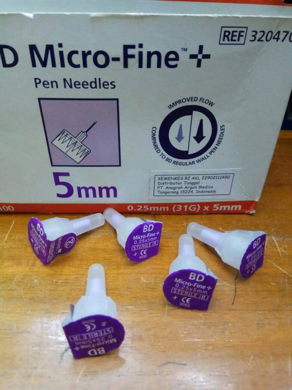 JARUM INSULIN MICROFINE BD ULTRAFINE 025MM X 5MM