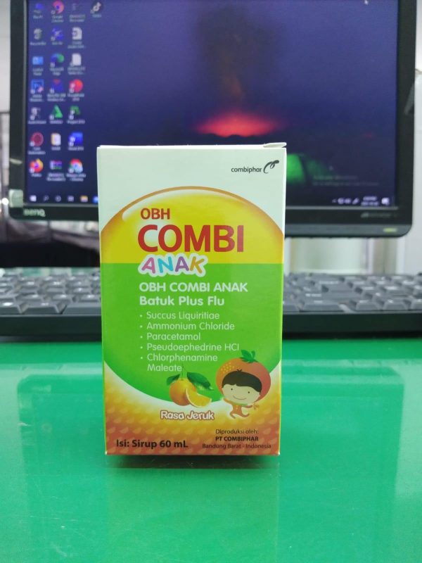 OBH COMBI ANAK RASA JERUK ISI 60 ML