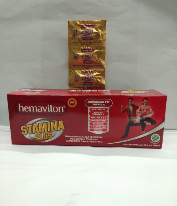 HEMAVITON STAMINA PLUS 1 STRIP ISI 5 KAPSUL