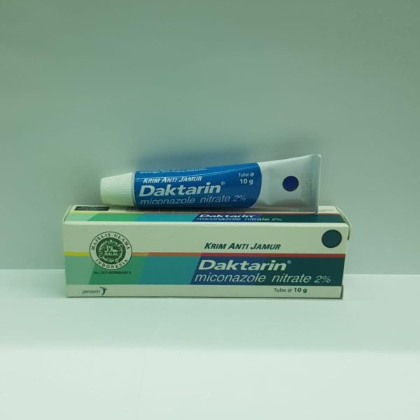 DAKTARIN MICONAZOLE NITRATE 2 KRIM ANTI JAMUR ISI 10GR