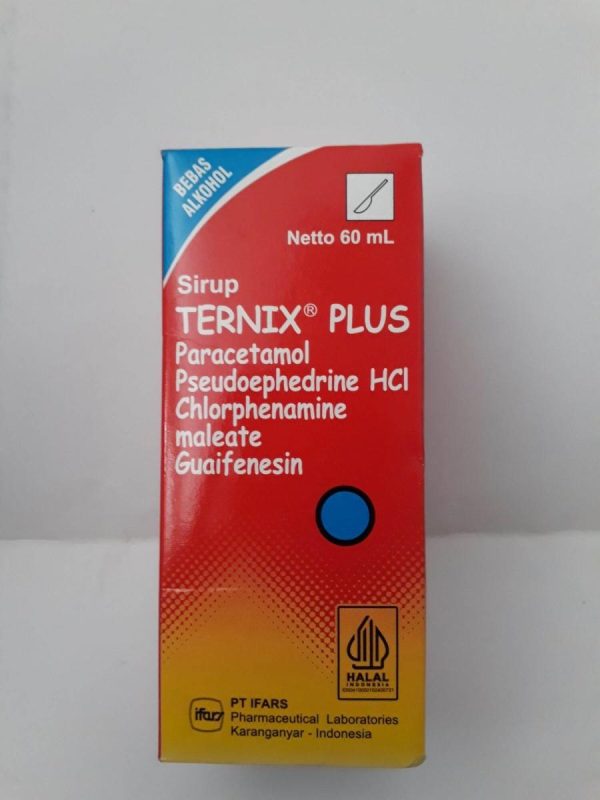 SIRUP TERNIX PLUS PARACETAMOL ISI 60 ML