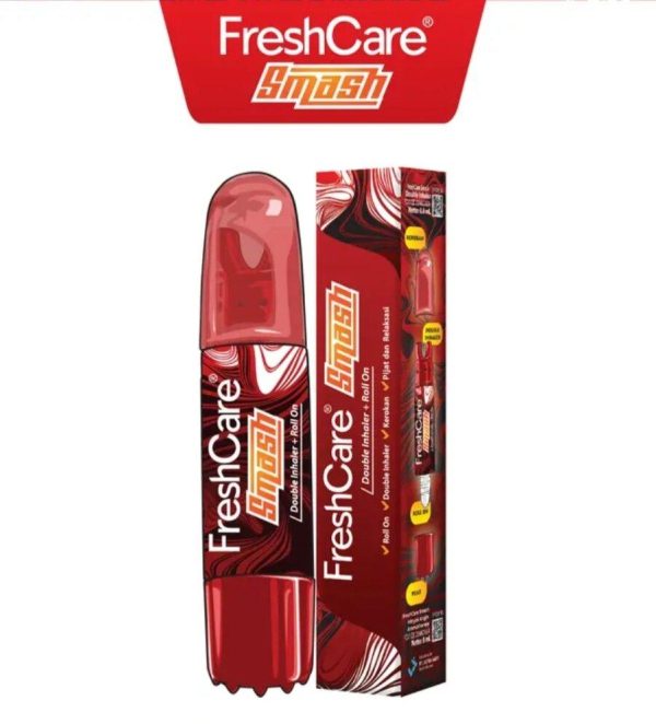 FRESH CARE SMASH DOUBLE INHALER  ROLL ON ISI 1 PCS