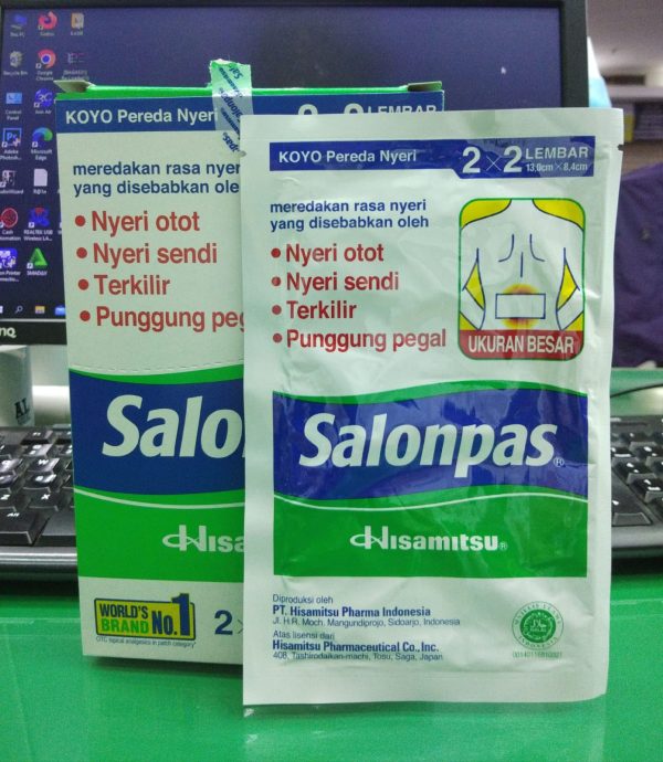 SALONPAS KOYO PEREDA NYERI UKURAN BESAR ISI 2X2 LEMBAR