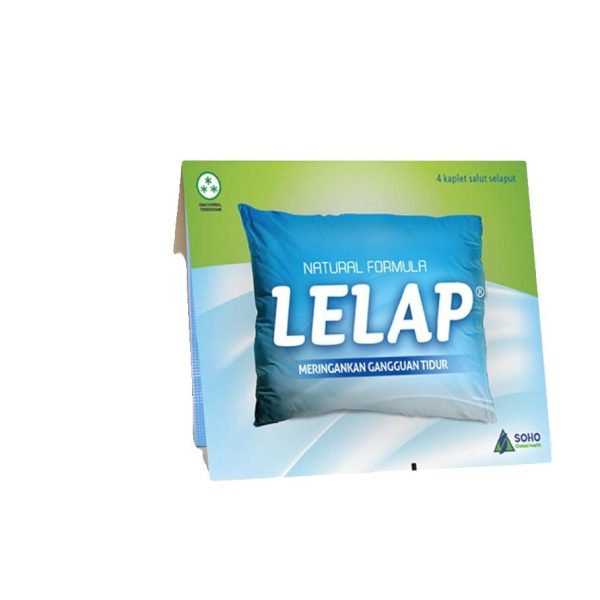 LELAP MERINGANKAN GANGGUAN TIDUR ISI 4 KAPLET SALUT SELAPUT NATURAL FORMULA