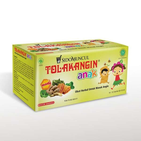 TOLAK ANGIN ANAK SIDOMUNCUL 1 BOX ISI 12 SACHET 10ML