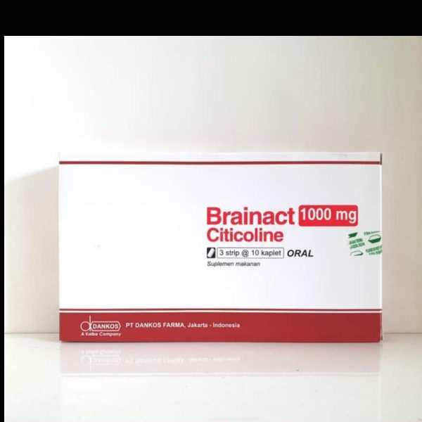 BRAINACT CITICOLINE 1000MG ISI 10 KAPSUL