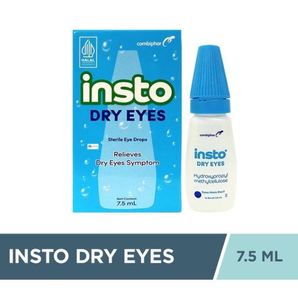 INSTO DRY EYES TETES MATA STERIL ISI 75 ML