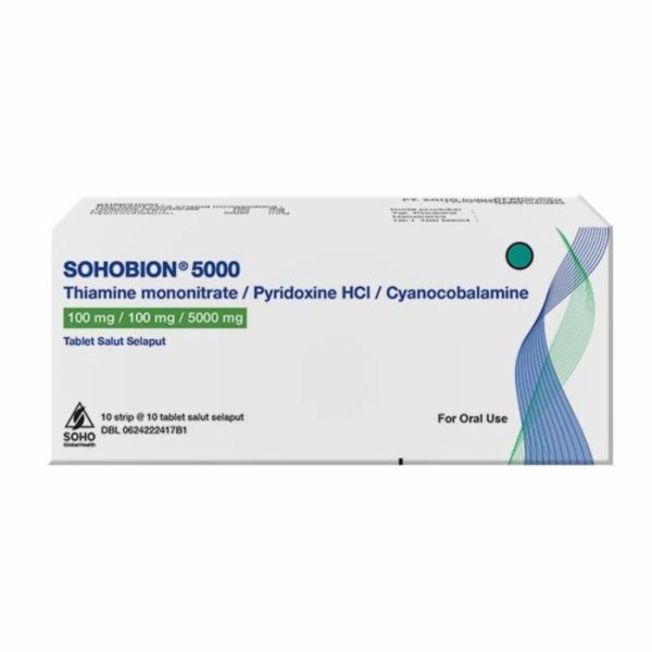 SOHOBION 5000 1 LEMBAR ISI 10 TABLET