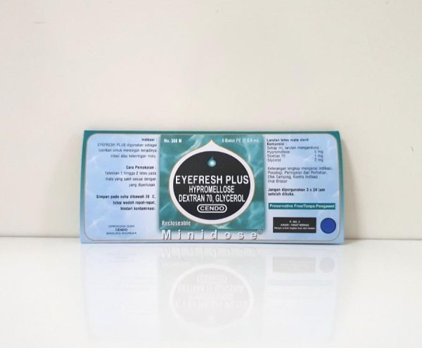 CENDO EYEFRESH PLUS MINIDOSE 5 BOTOL PE  06 ML