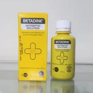 BETADINE ANTISEPTIC SOLUTION ISI 60 ML