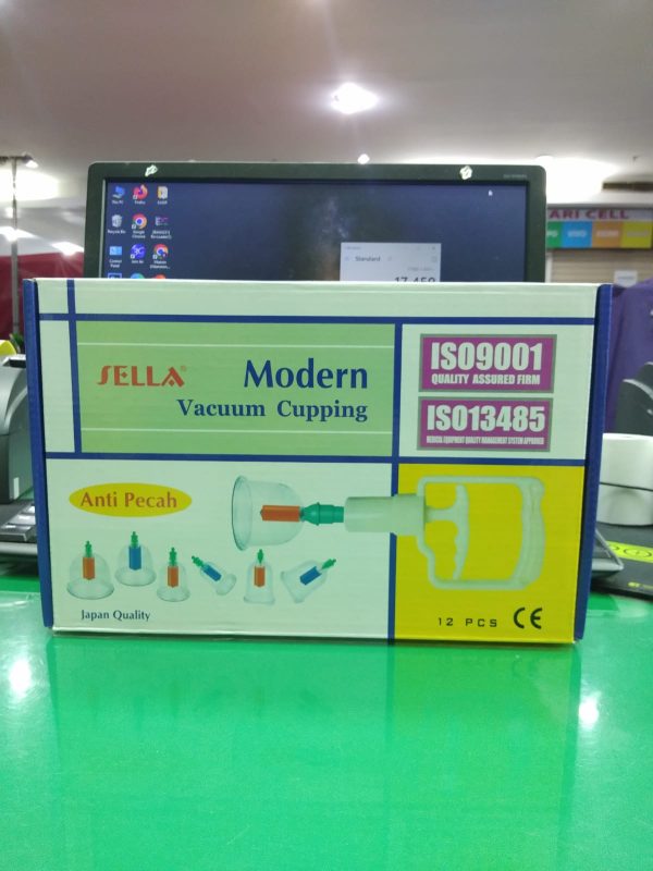 KOP ISI 12  SELLA VACUUM CUPPING  ANTI PECAH  ALAT BEKAM
